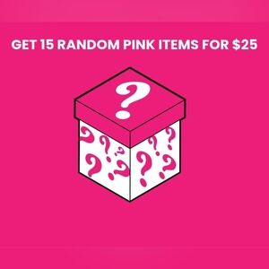 Pink Items Mystery Bundle-15 for $25